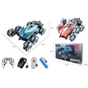 Denis R/C Kaskaderski auto za driftanje s 2 načina upravljanja