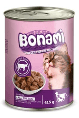 Bonami mokra hrana za mačke, govedina, 415 g