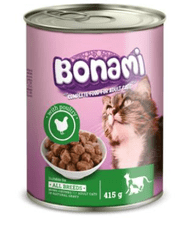 Bonami Mokra hrana za mačke, perad, 415 g
