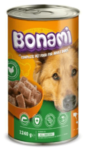  Bonami mokra hrana za pse, perutnina, 1240 g