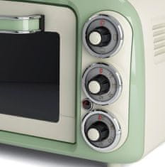 Ariete Namizna pečica Vintage 18l 979, zelena