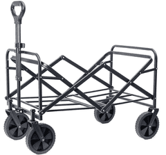 Platinet PCW1057 transportna kolica, sklopiva, crna