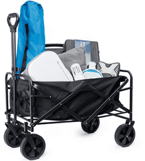 Platinet PCW1057 transportna kolica, sklopiva, crna