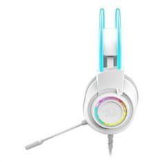 Redragon Scream H231 žičane gaming slušalice, RGB, bijele