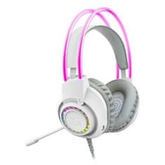 Redragon Scream H231 žičane gaming slušalice, RGB, bijele
