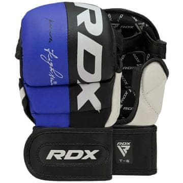 RDX RDX sparing rukavice T6 REX MMA plave L