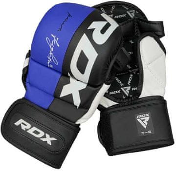 RDX RDX sparing rukavice T6 REX MMA plave XL