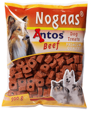 ANTOS Nogaas mekane poslastice za pse, govedina, 500 g