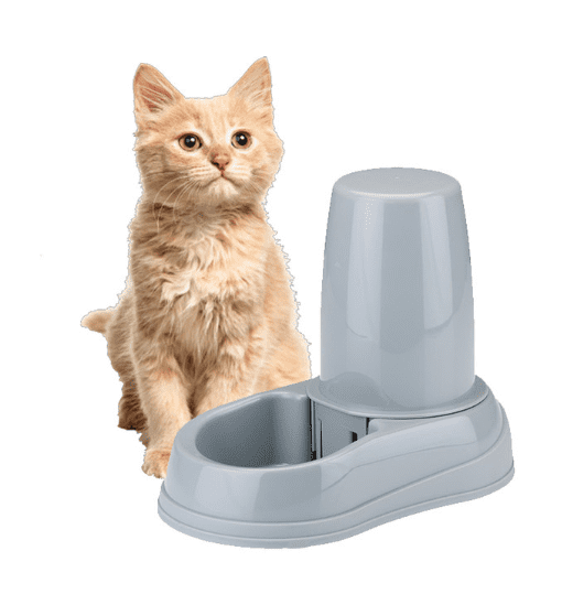  Pet Treatment komplet posod za živali, 2x 1200 ml, siv 