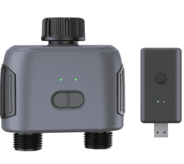 BOT Pametni ventil za upravljanje vrtnim crijevom s 2 zone Bluetooth GDV2 Tuya