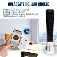 BOT Pametni hladnjak zraka WT1, WiFi, 5l, tihi način rada, glasovno upravljanje, 12-satni timer