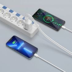 Tech-protect NCA20 mrežni punjač 20W PD QC, bijeli