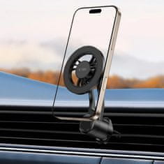 Tech-protect N56 Rotary Vent MagSafe držač za mobitel u auto, crni