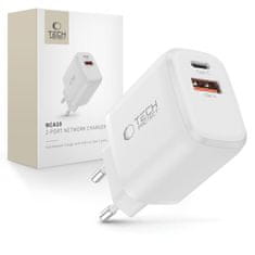 Tech-protect NCA20 mrežni punjač 20W PD QC, bijeli