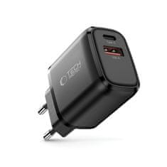 Tech-protect NCA20 mrežni punjač 20W PD QC, crni