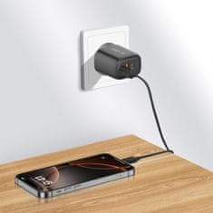 Tech-protect NCA20 mrežni punjač 20W PD QC, crni