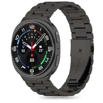 Tech-protect Stainless remen za Samsung Galaxy Watch 8 / Classic (40 / 44 / 46mm), crni
