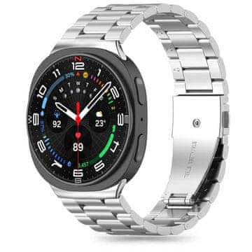 Tech-protect Stainless remen za Samsung Galaxy Watch 8 / Classic (40 / 44 / 46mm), srebrni