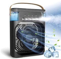Luniks Stolni ventilator / mini ovlaživač s RGB osvjetljenjem