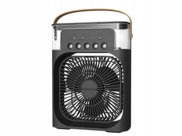 Luniks Stolni ventilator / mini ovlaživač s RGB osvjetljenjem
