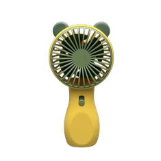 Luniks Prijenosni MINI ventilator s lampom – Žuti