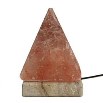 Luniks USB piramidalna slana lampa – višebojno svjetlo, 9 cm