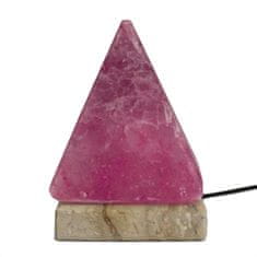 Luniks USB piramidalna slana lampa – višebojno svjetlo, 9 cm