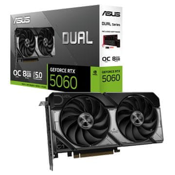 ASUS Dual GeForce RTX 5060 OC 8GB GDDR7 DUAL-RTX5060-O8G grafička kartica