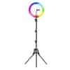 ZD666 RGB Selfie Ring Light svjetlosni prsten + tronožac 2.1m, crna