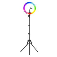 MG ZD666 RGB Selfie Ring Light svjetlosni prsten + tronožac 2.1m, crna