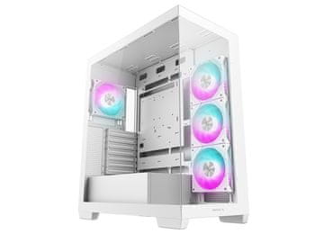 DEEPCOOL CG580 4F kućište za računalo, ATX, Midi-Tower, kaljeno staklo, bijelo (R-CG580-WHADA4-G-1)