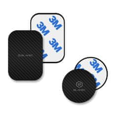 BLAVEC Metal Plate metalna ploča za magnetni držač mobitela 2kom, carbon