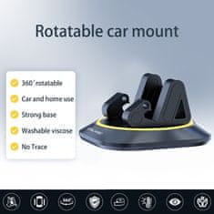 BLAVEC Car Holder Dash držač mobitela za auto, crno/žuta