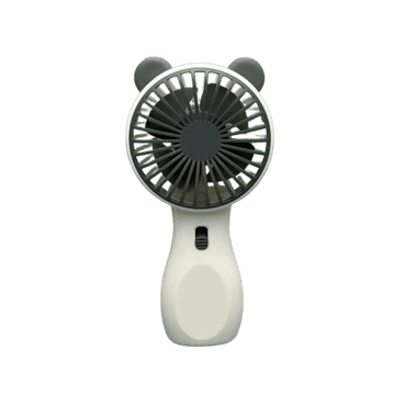 Luniks Prijenosni MINI ventilator s lampom – Beli
