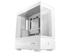 DEEPCOOL CH690 Kućište za digitalno računalo, ATX, Midi-Tower, LCD, kaljeno staklo, bijelo (R-CH690-WHNNA0D-G-1)