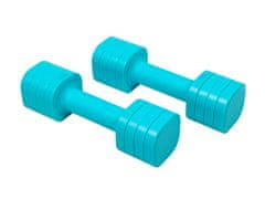 ACRAsport Acra podesivi uteg LADY 0,9 - 2,26 kg, set od 2 komada u pakiranju, ukupno 4,66 kg