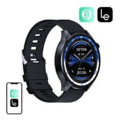 Blitzwolf Pametni sat BlitzWolf BW-AR1, AMOLED ekran, praćenje zdravlja, NFC, crni