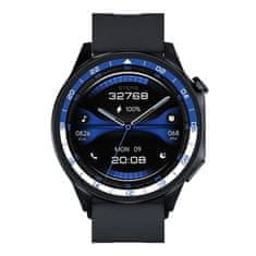 Blitzwolf Pametni sat BlitzWolf BW-AR1, AMOLED ekran, praćenje zdravlja, NFC, crni