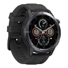 ZEBLAZE Pametni sat Zeblaze Stratos 3 Ultra - Izdržljiv GPS sat za sport i zdravlje, crni