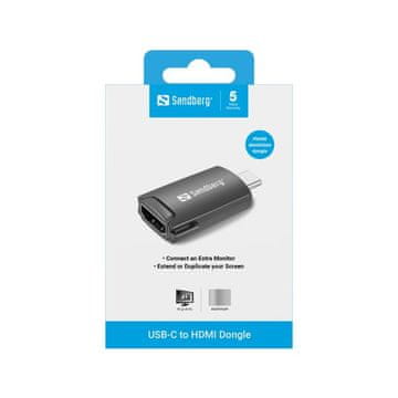 Sandberg USB-C/HDMI adapter