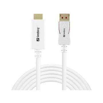 Sandberg DisplayPort 1.4-HDMI 4k@60Hz 2m povezni kabel