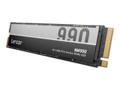 Lexar NM990 SSD disk, 2 TB, M.2 2280, PCIe Gen5x4 NVMe (LNM990X002T-RNNNG)