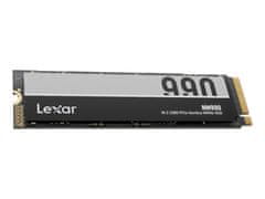 Lexar NM990 SSD disk, 2 TB, M.2 2280, PCIe Gen5x4 NVMe (LNM990X002T-RNNNG)