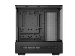 DEEPCOOL CH690 Kućište za digitalno računalo, ATX, Midi-Tower, LCD, kaljeno staklo, bijelo (R-CH690-BKNNA0D-G-1)