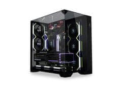 Lian Li O11 Vision Compact kućište za računalo, ATX, Midi-Tower, staklo, crno (O11VPX)