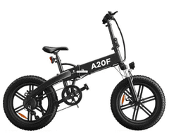 A DECE OASIS A20F+ FatBike električni bicikl, crni