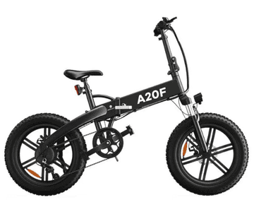 A DECE OASIS A20F+ FatBike električni bicikl, crni
