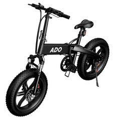 A DECE OASIS A20F+ FatBike električni bicikl, crni