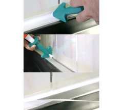 Netscroll Nastavci za precizno nanošenje silikona, 3 veličine, aplikatori za silikon, bez nereda, s uključenim skidačem i čepom, EasyFill