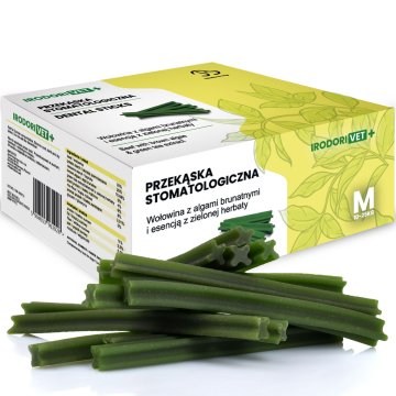 Irodori Vet Zubna grickalica za pse Irodori Vet Dental Sticks M (10-25kg) 28 kom.